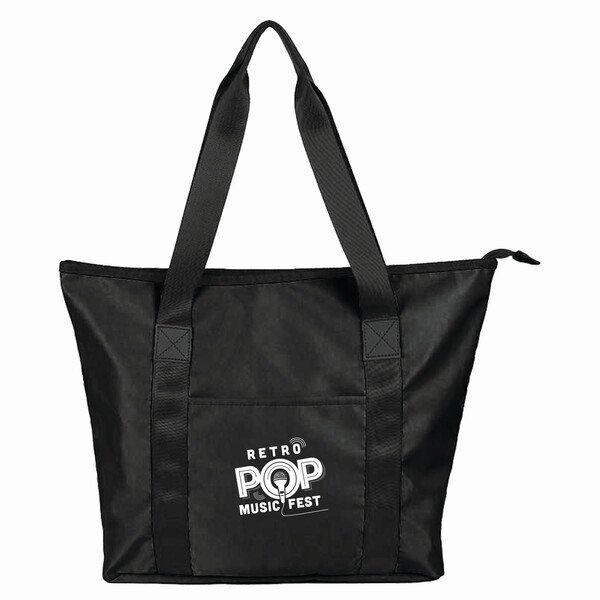 Sustainable rPET Tote w/ Zipper