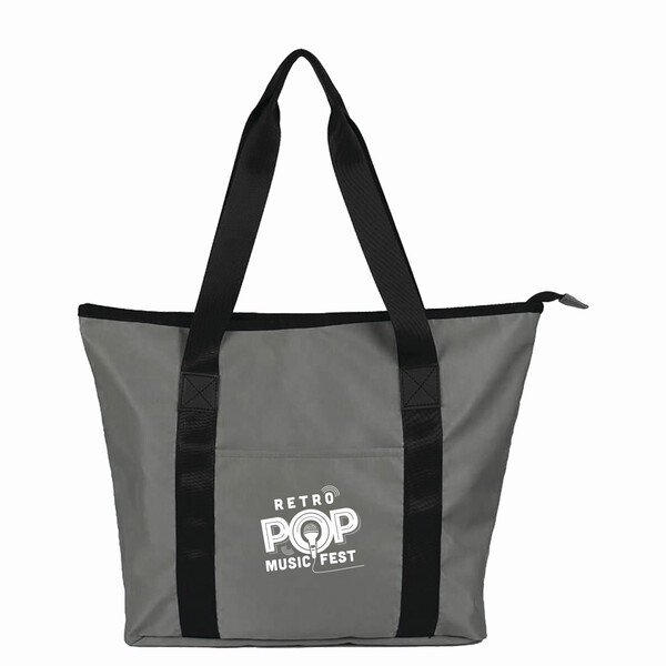 Sustainable rPET Tote w/ Zipper