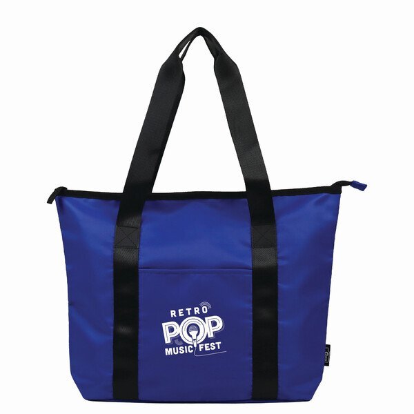 Sustainable rPET Tote w/ Zipper