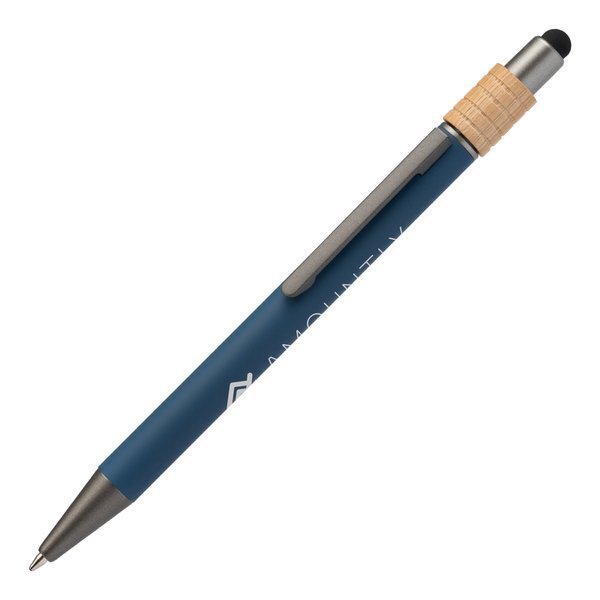 Reborn Spinner Recycled Aluminum Pen w/ Stylus, Laser