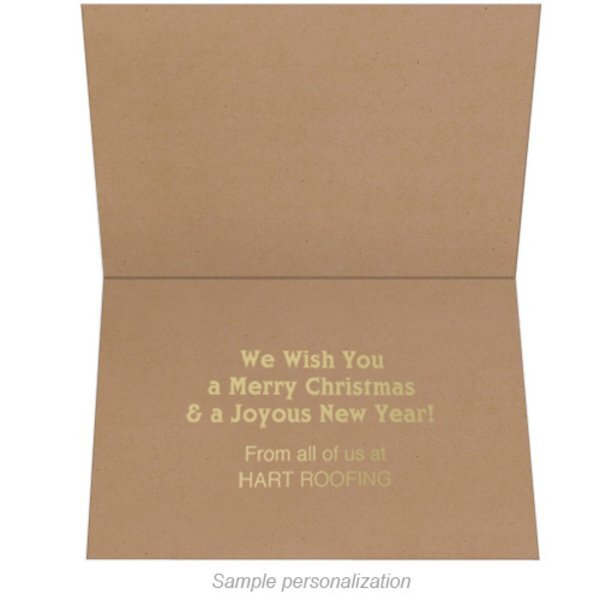 Thank You for the Gift of Your Business Holiday Greeting Card
