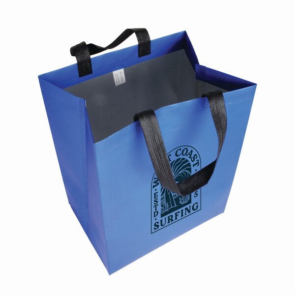 On the Go Foil Lined Non-Woven Grocery Tote