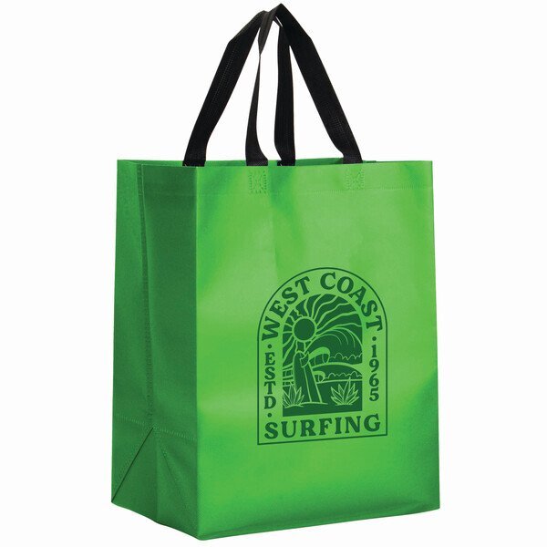 On the Go Foil Lined Non-Woven Grocery Tote