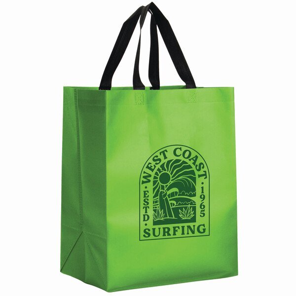 On the Go Foil Lined Non-Woven Grocery Tote