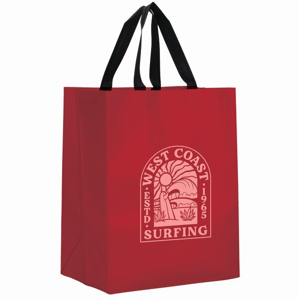 On the Go Foil Lined Non-Woven Grocery Tote