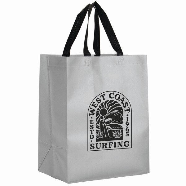 On the Go Foil Lined Non-Woven Grocery Tote