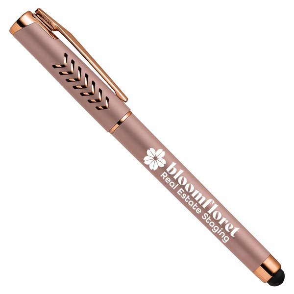 Hollywood Rose Gold Gel Pen w/Stylus