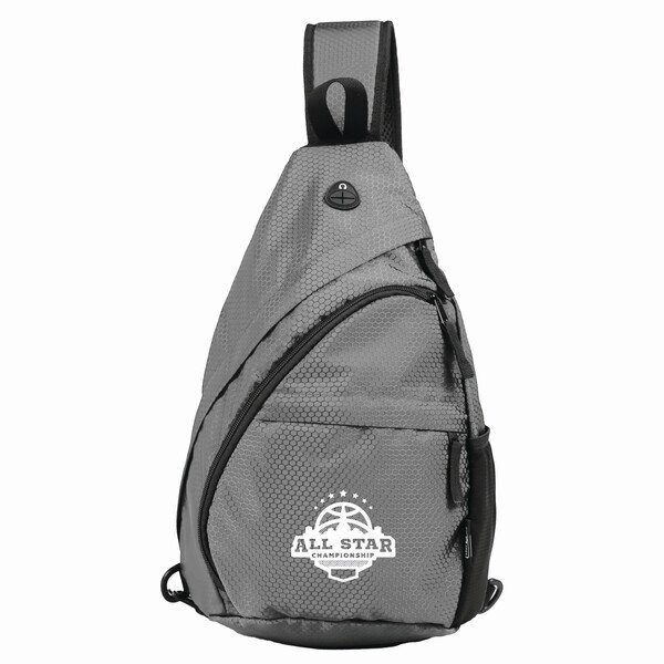Essentials rPET Dual Crossbody Sling Bag