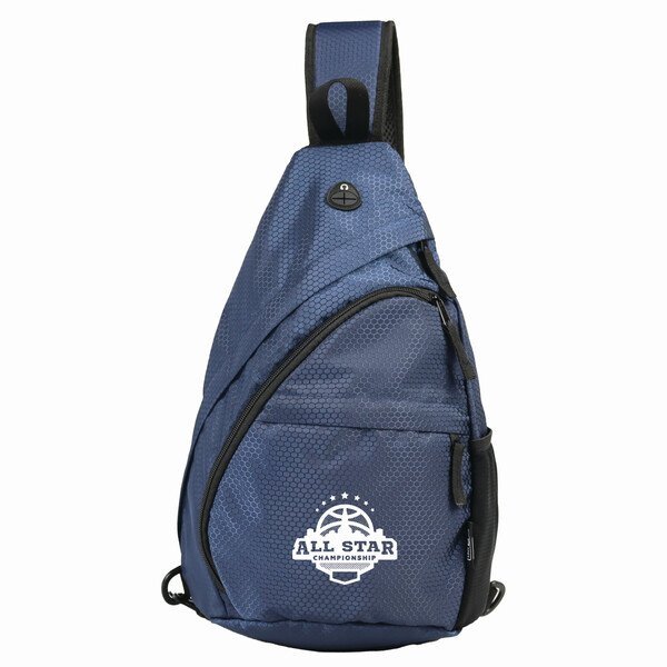 Essentials rPET Dual Crossbody Sling Bag