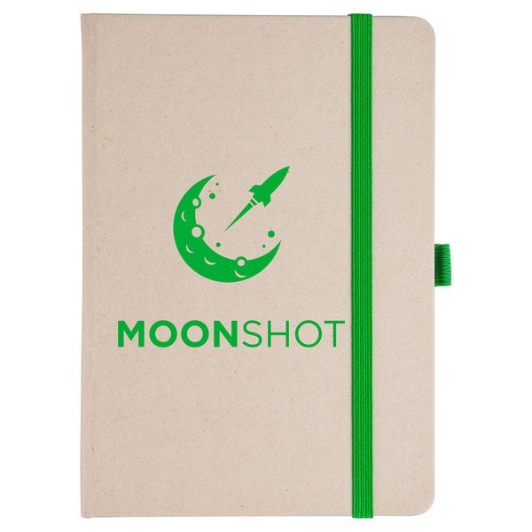 Natural Sugarcane Notebook, 5" x 7"