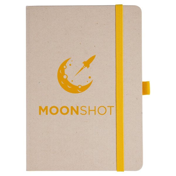 Natural Sugarcane Notebook, 5" x 7"