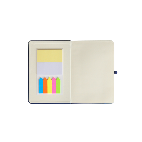 Notebook w/ Sticky Pads & Flags, 5" x 7"