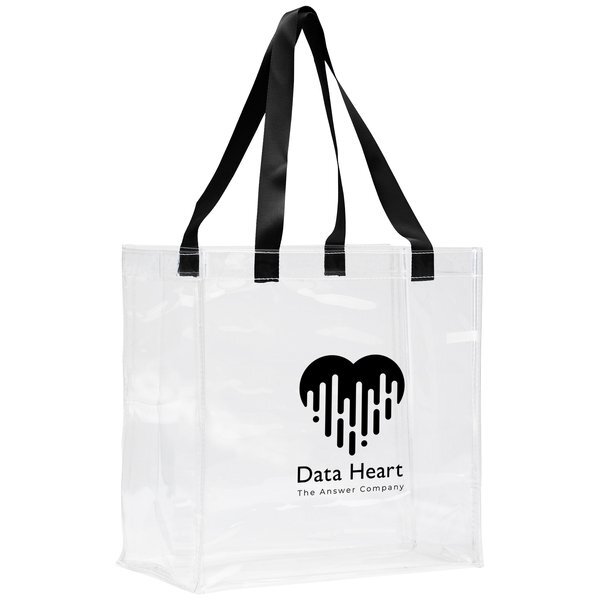 Game Time Clear TPU Stadium Tote Bag