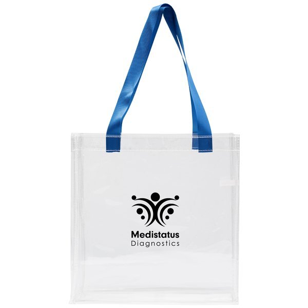 Game Time Clear TPU Stadium Tote Bag