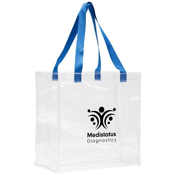 Game Time Clear TPU Stadium Tote Bag