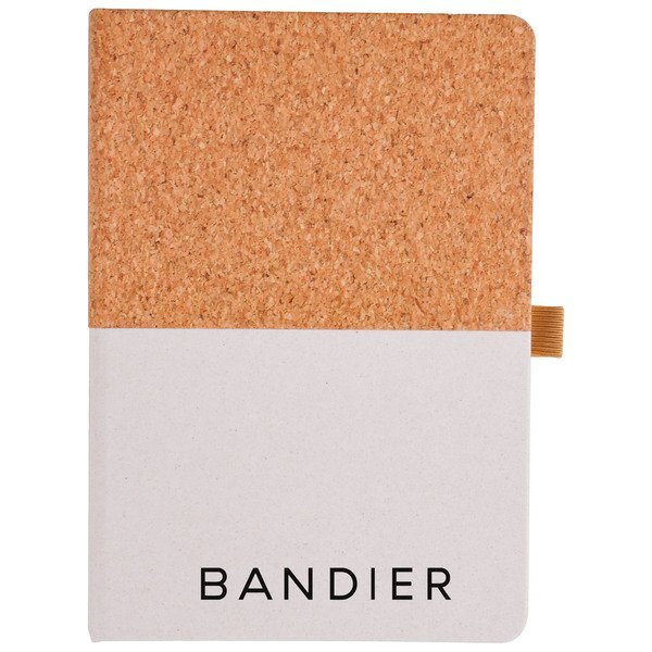 Cork & Fruit Paper Notebook, 5" x 7"