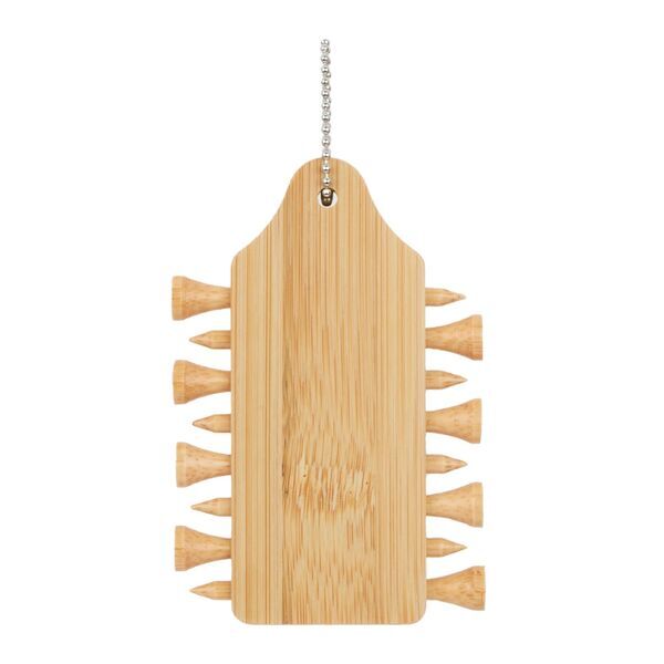Bamboo Golf Buddy Tees & Holder