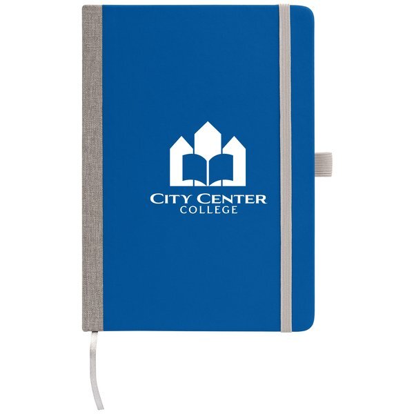 Steinbeck Recycled Two Tone Hard Cover Notebook