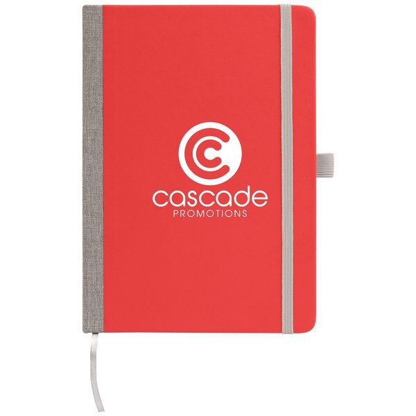 Steinbeck Recycled Two Tone Hard Cover Notebook