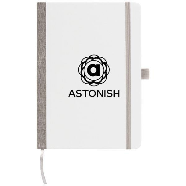 Steinbeck Recycled Two Tone Hard Cover Notebook