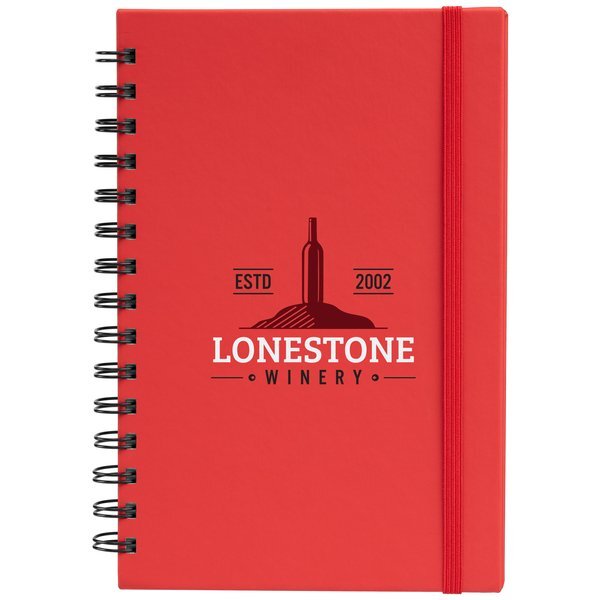 Zelda Recycled Cover Spiral Journal, Full Color, 5.5" x 8.3"