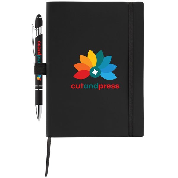 Hemingway Recycled Soft Cover Journal & Pen Set, 5.5" x 8.3"