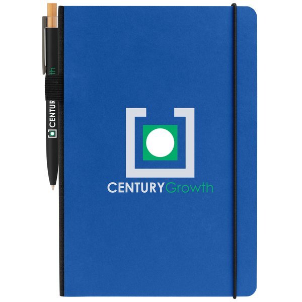 Recycled Kraft Paper Cover Journal & Pen Set, 5.9" x 8.3"