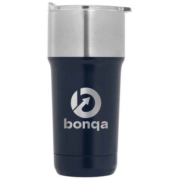 Optimus Double Wall Recycled Stainless Tumbler with Ceramic Interior, 20oz.