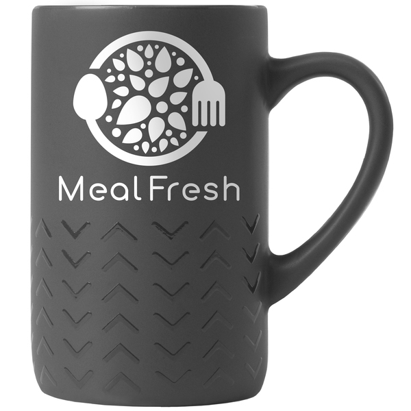 Café Chalet Ceramic Mug, 12oz.