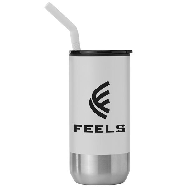 Atlantis Double Wall Tumbler Stainless with Recycled RPP Inner, 16oz.