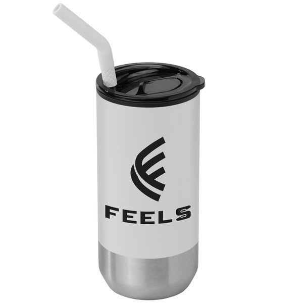 Atlantis Double Wall Tumbler Stainless with Recycled RPP Inner, 16oz.