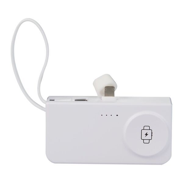 Hue Plus Power Bank w/ Watch Charger, 5000mAh