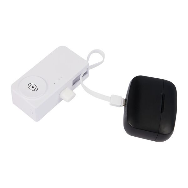 Hue Plus Power Bank w/ Watch Charger, 5000mAh