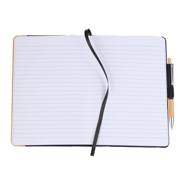 Kia FSC® Recycled Bamboo Journal, 5-1/2" x 8-1/2"
