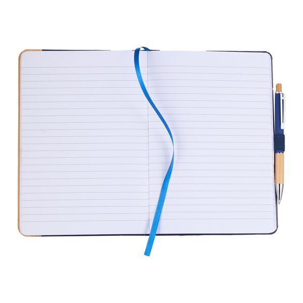 Kia FSC® Recycled Bamboo Journal, 5-1/2" x 8-1/2"