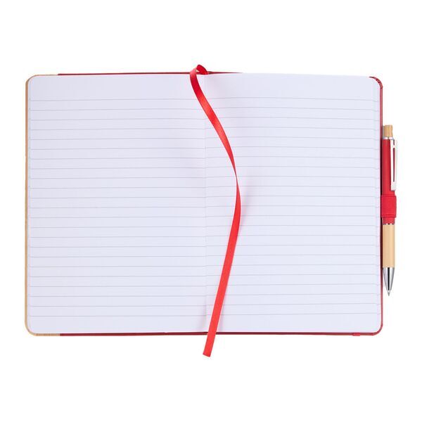 Kia FSC® Recycled Bamboo Journal, 5-1/2" x 8-1/2"