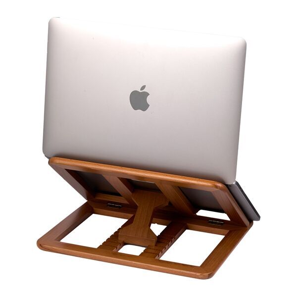Desk Sense FSC® Certified Wood Laptop Stand