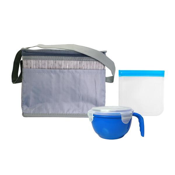 Gray Graph Noodle & Sandwich Set