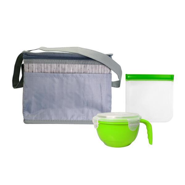 Gray Graph Noodle & Sandwich Set