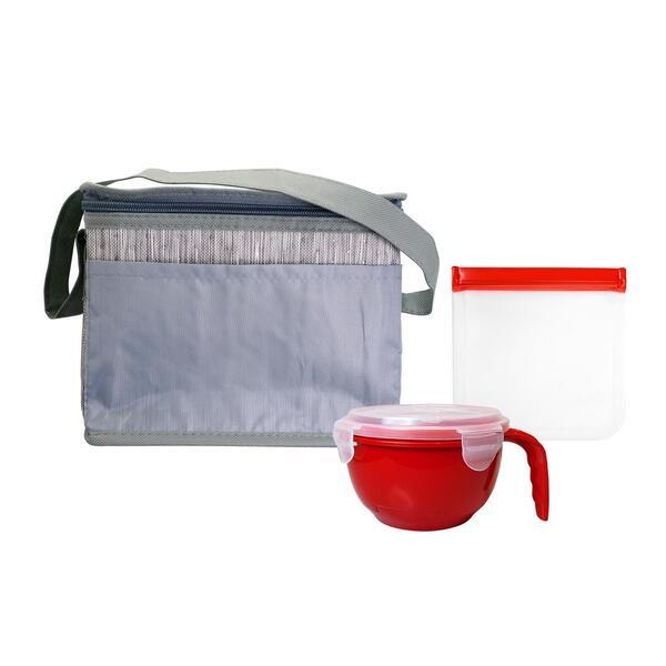 Gray Graph Noodle & Sandwich Set