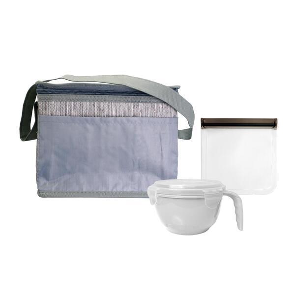 Gray Graph Noodle & Sandwich Set