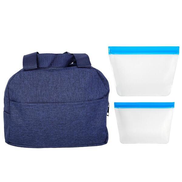 Heathered Bagged Cooler Set