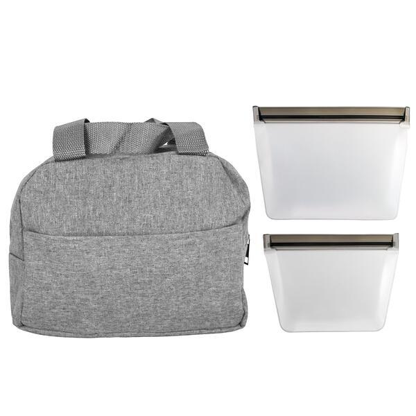 Heathered Bagged Cooler Set