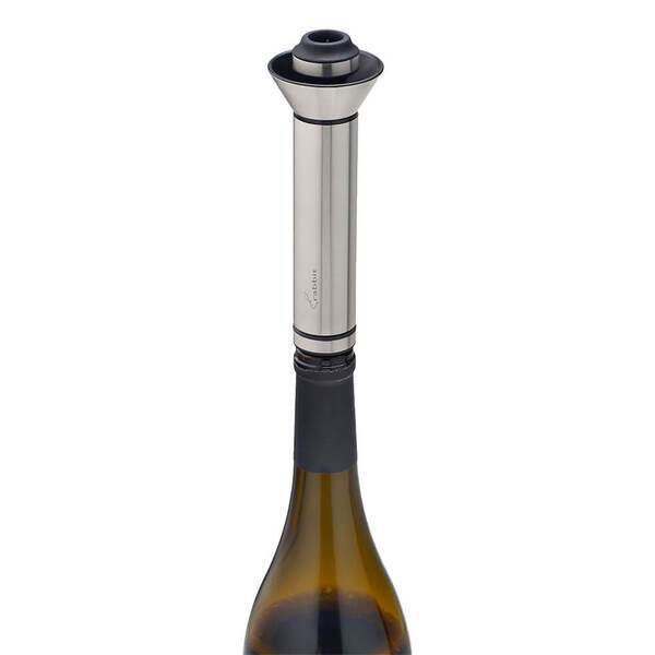 Rabbit® Vacuum Wine Saver & Preserver w/ Two Stoppers