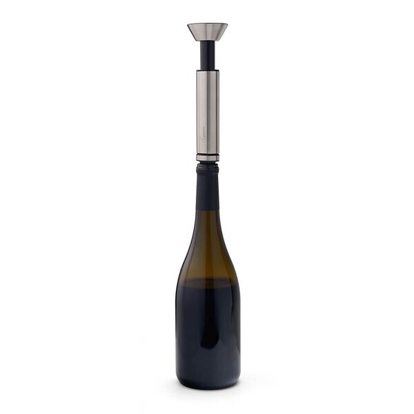 Rabbit® Vacuum Wine Saver & Preserver w/ Two Stoppers