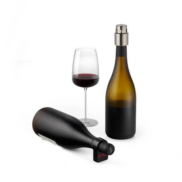 Rabbit® Wine Bottle Stopper & Stand