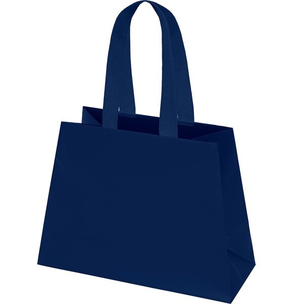 Matte Finish Reverse Trapezoid Eurotote Gift Bag, 10" x 7-1/2"