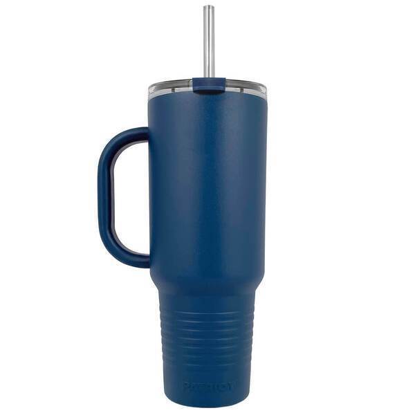 Patriot® Major Double Wall Insulated Tumbler w/ Straw, 40oz.