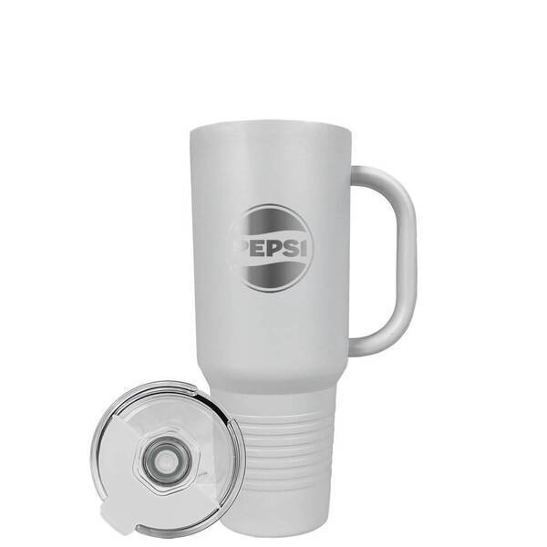 Patriot® Major Double Wall Insulated Tumbler w/ Straw, 40oz.