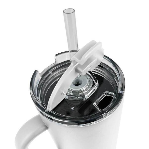 Patriot® Major Double Wall Insulated Tumbler w/ Straw, 40oz.